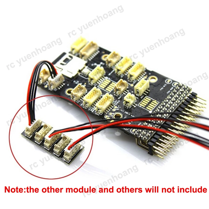 1Set I2C Hub Expansion Board 1-to-4 Splitter Moudule 4-Way Distribution Extend Adapter for Pixhawk/PX4/APM Flight Controller