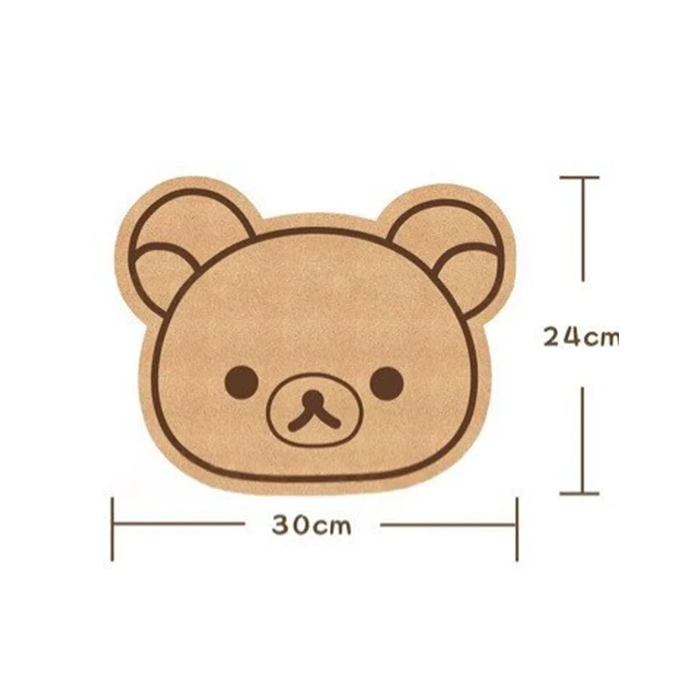 كارتون لطيف Rilakkuma ورأى مجلس صور جدار ورأى عنبر زخرفة خلفية معلقة القماش رسالة المجلس غير اللكم #6