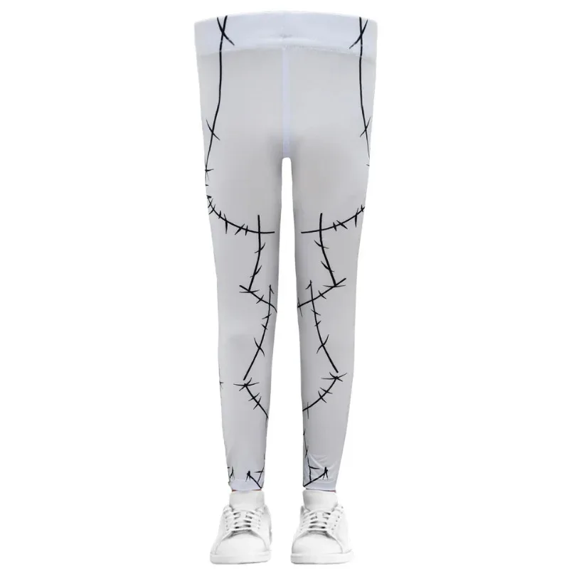 Детское платье Bear House A 002, одежда «Кошмар перед Рождеством» для девочек, костюм Салли для косплея, детский костюм с рюшами, T 2025, новинка Q7Q8