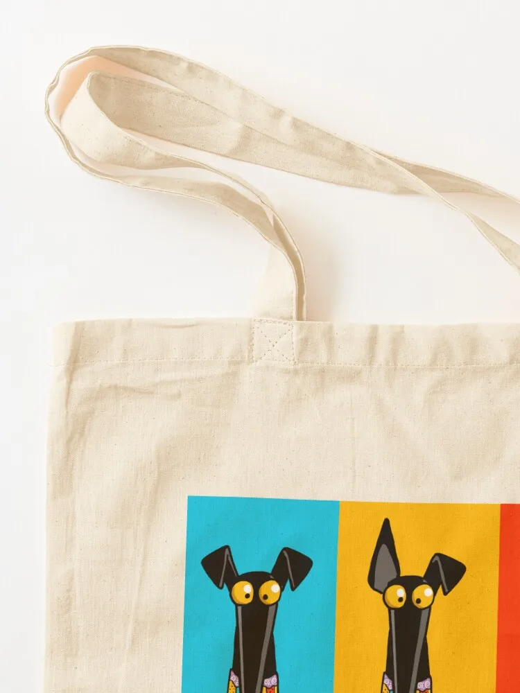 Greyhound Semaphore Tote Bag Cloth bag foldable reusable bag Canvas shoulder Gift