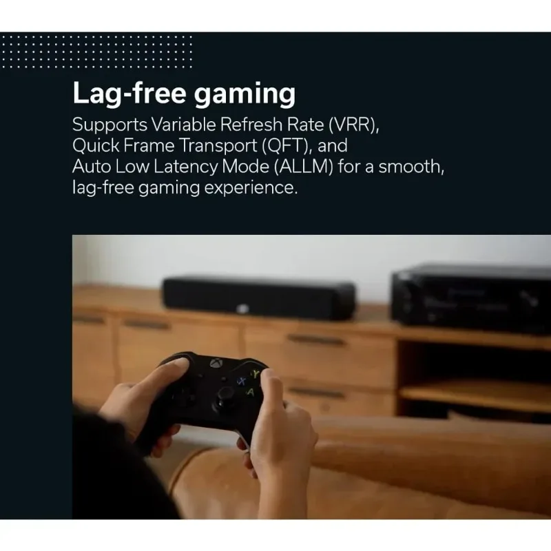 Discount AVR S570BT 5.2 Channel AV Receiver   8K Ultra HD Audio & Video, Enhanced Gaming Experience, Wireless Streaming via