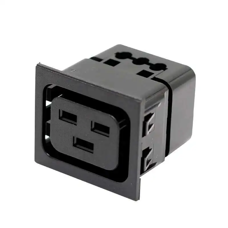 

BS-C19-3 CE Approval IEC 320 C19 PDU Snap In 2.4Mm Outlet 20A 250V Power Socket Wholesale Home Appliance