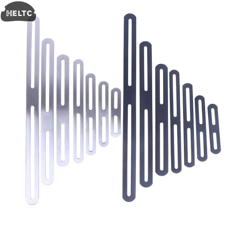 1 ชิ้นสแตนเลสสตีลตรงมุมสีดํา/เงินหนา 180 องศาแบนคงที่ Bracket Connector ผู้ถือเฟอร์นิเจอร์