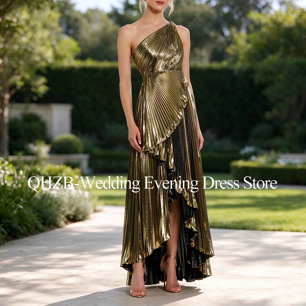 Customized Elegant Long Evening Dresses for Special Occasions One-Shoulder Floor-Length A-Line Women Prom Party Gala Gowns 2026