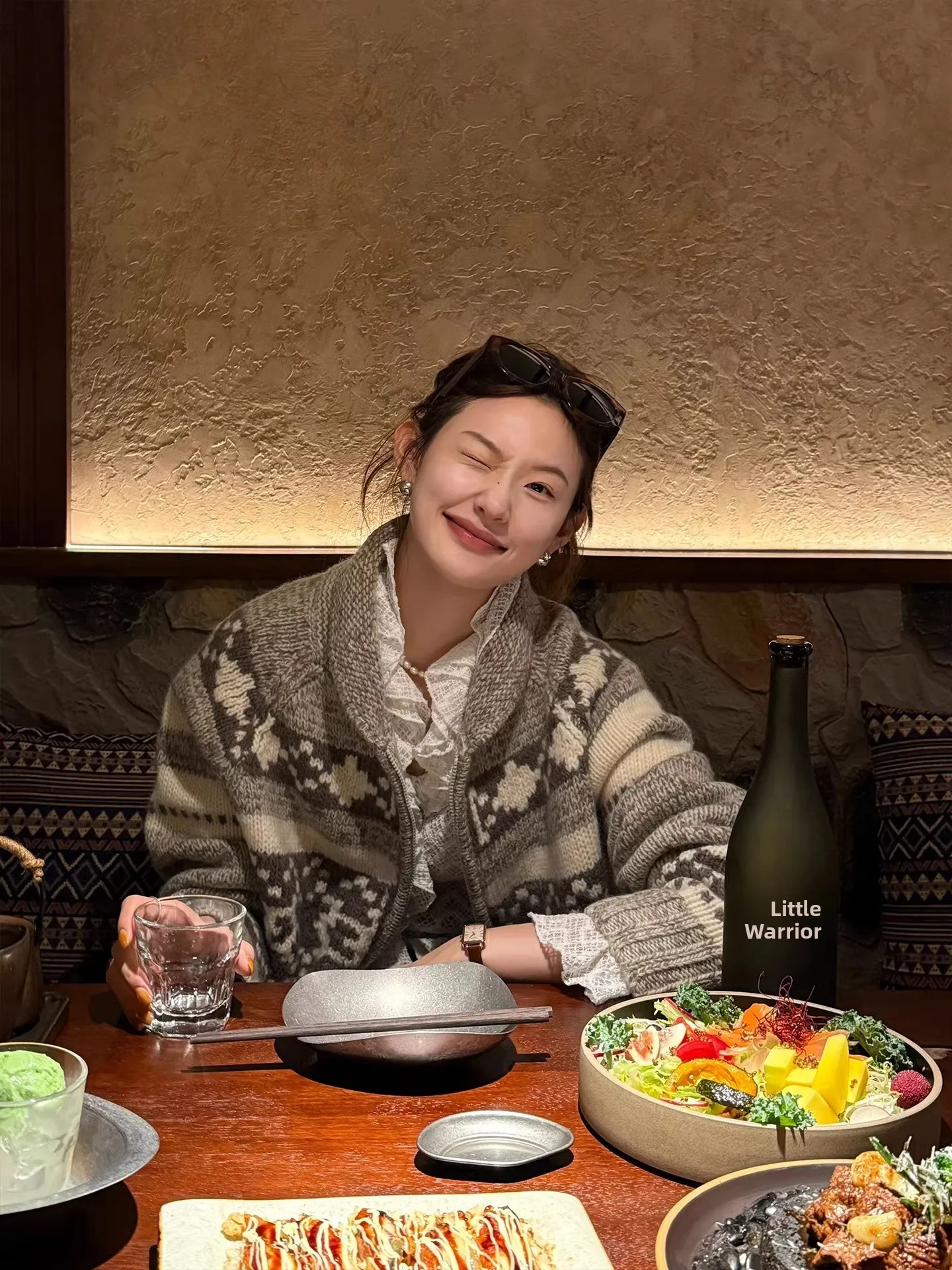 Nordic Sle Fair Isle Zipper Stricken Pullover Mantel frauen Herbst Winter Lose Fit Kragen Offene Strickjacke Weiche Warme Lange Sve