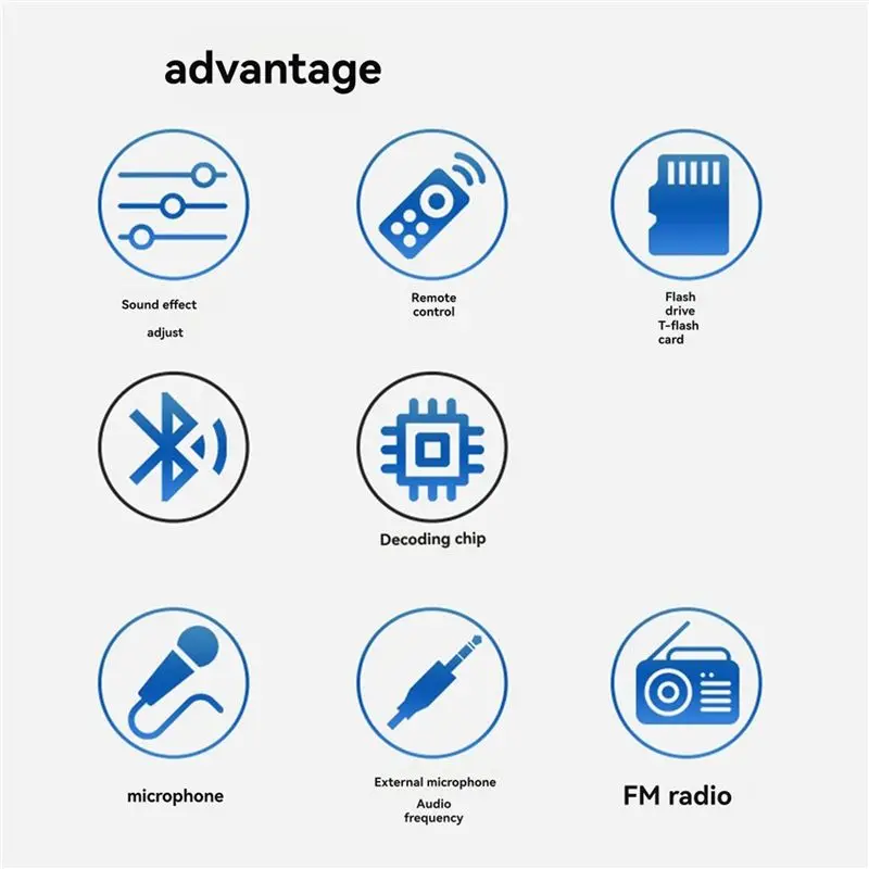 3X Bluetooth Audio 15W Amplifier Board With FM BT Audio Portable Speaker 5V Karaoke Power Amplifier Board MP3 Amplifier