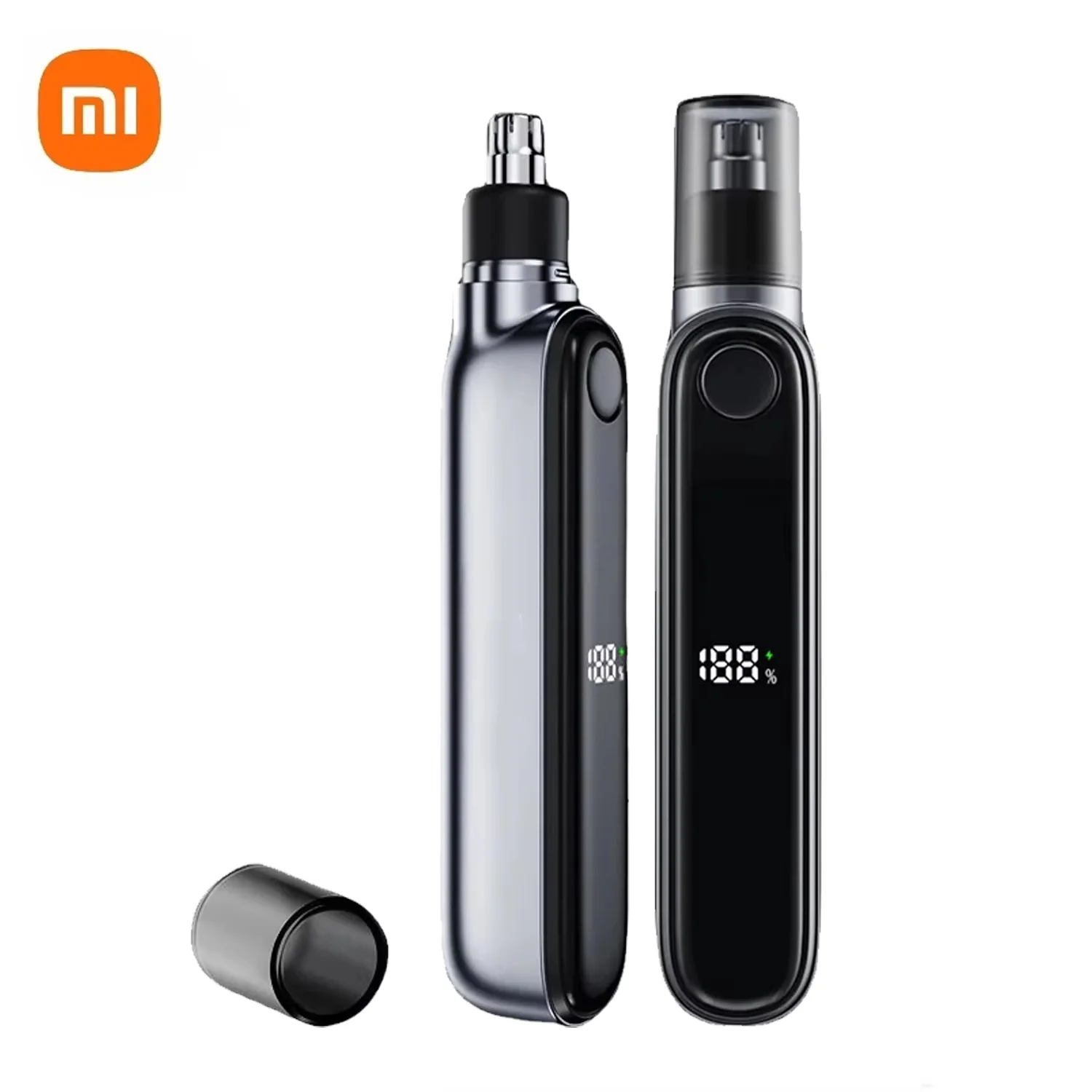 Xiaomi Electric Nose Hair Trimmer Intelligent LED Digital Display With Double-edged Blade Trimmer For Nose Hair Clipper Shaver