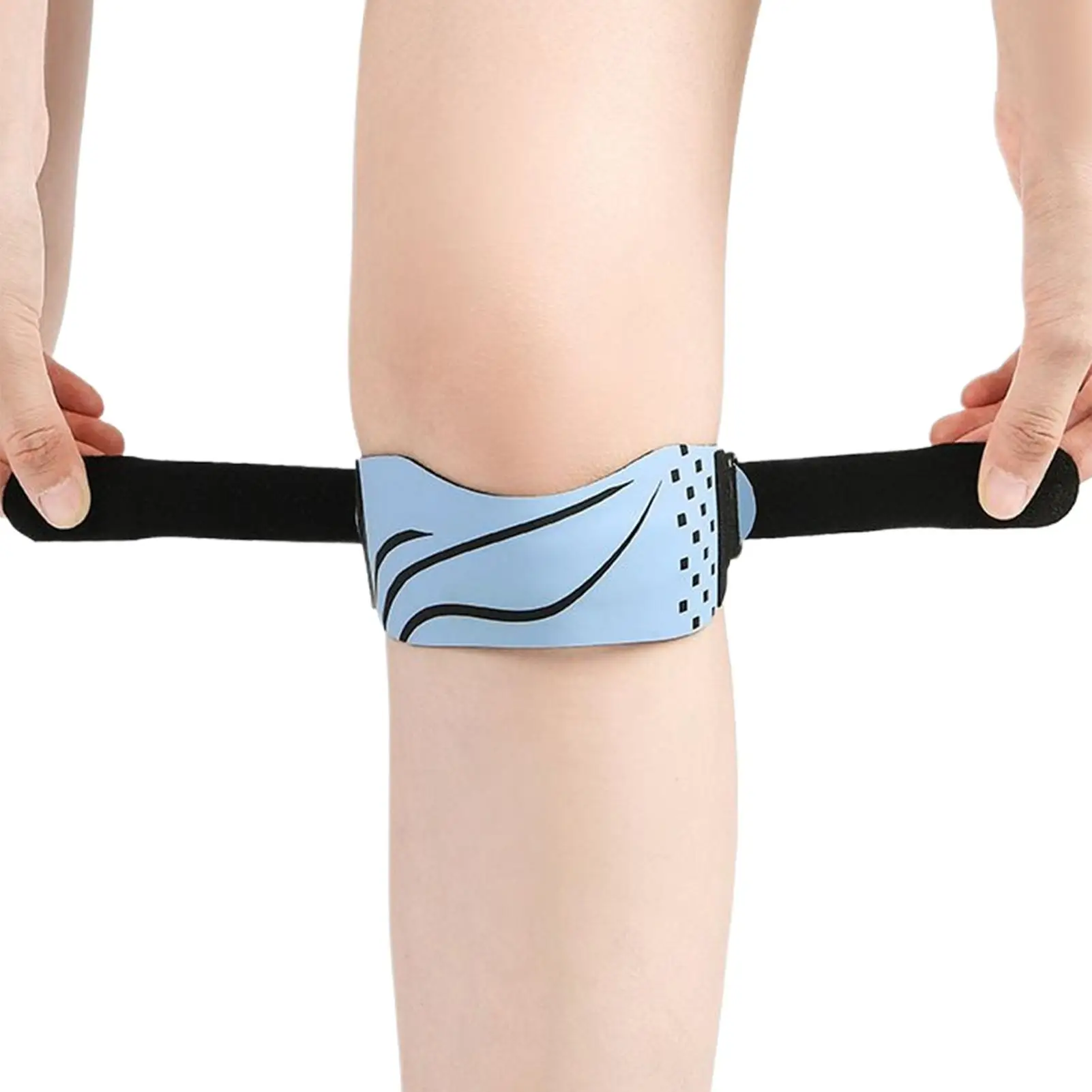 

Ортопедический бандаж для надколенника, 1 шт., нескользящий, дышащий, стабилизирующий, для облегчения боли в коленях, для бега, скалолазания, велоспорта, для мужчин и женщин