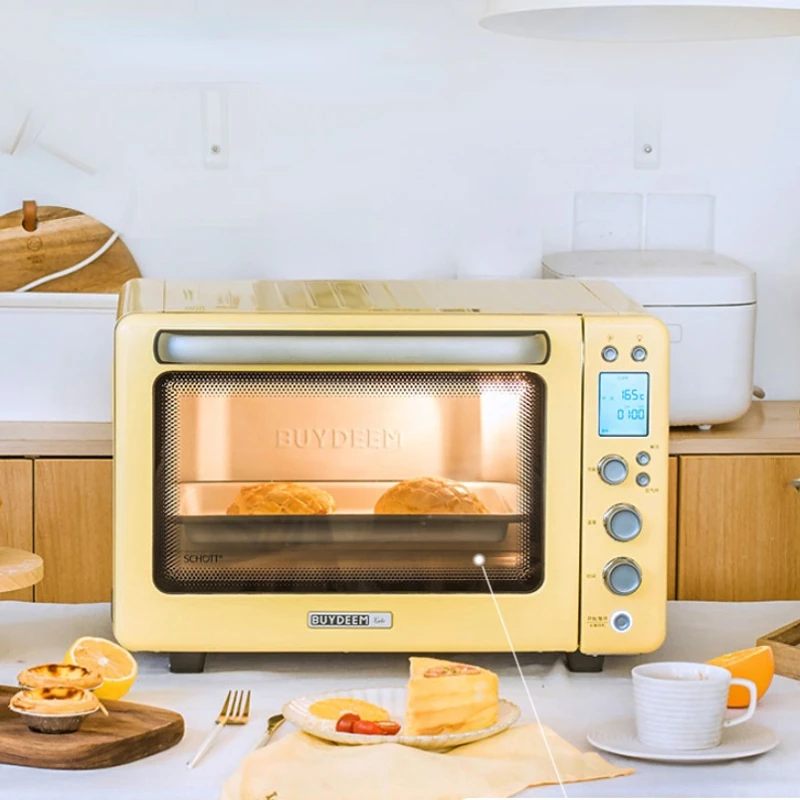 Buydeem T535 Household Multi-function Oven Small Air-fried Roast Chicken Fermentation Baking 31.5 Oven bakery oven