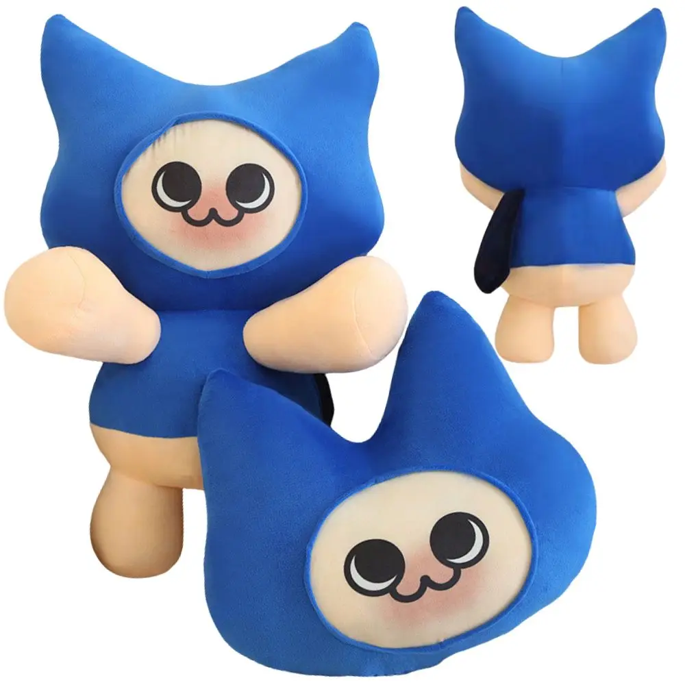 Hunter of Monster Elu Cat Plush Plushie Cartoon Doll Cosplay Soft Stuffed Mascot Costume Halloween Birthday Xmas Gifts for Fans