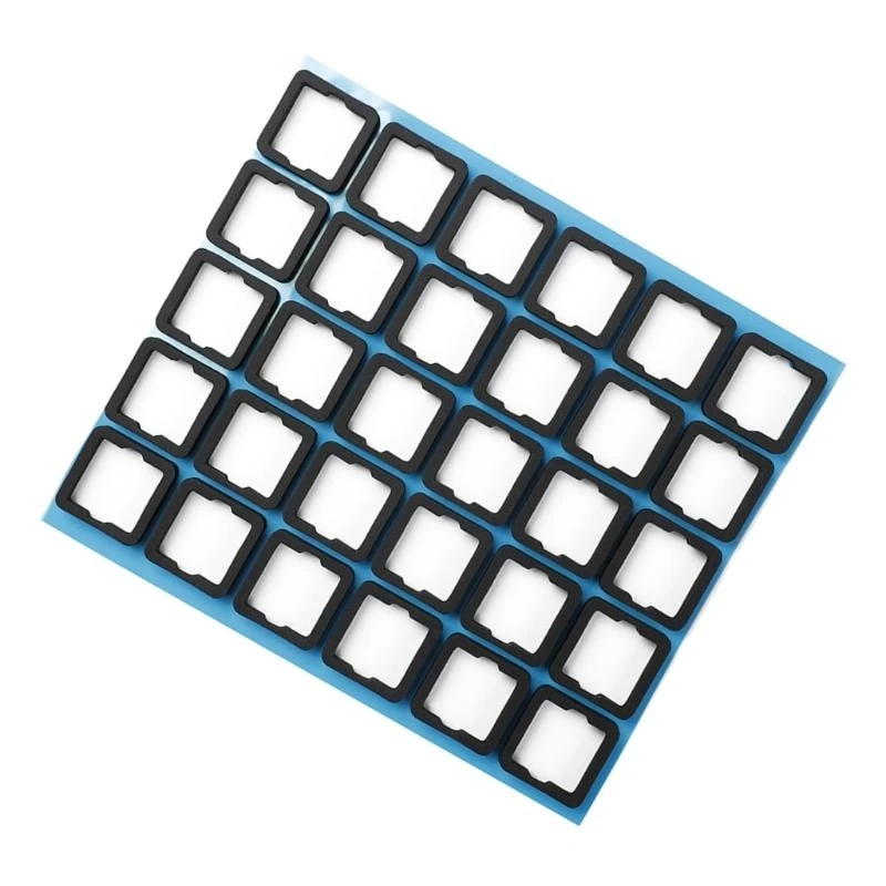 U55B 120Pcs Keyboard Switches Sound Dampeners 3.5mm Keyboard Sandwich Cotton Soft Single Switches Silencers Foam Silencers