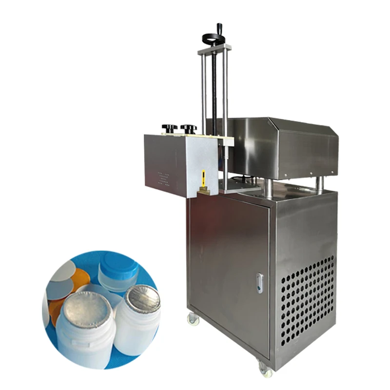 Automatic Sealing Machine Electromagnetic Induction Continuous Water-cooled for Glass Bottle Plastic Aluminum Foil Gasket