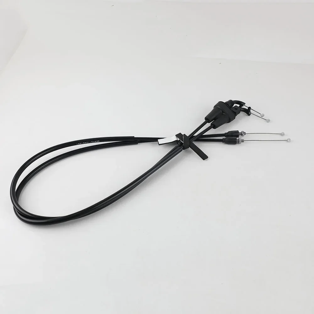 Motorcycle Two Throttle Cable Accelerator Control Oil Line Steel Wire For KTM EXC XC XCW 150 250 300 Husqvarna TE 150 250 300 TX