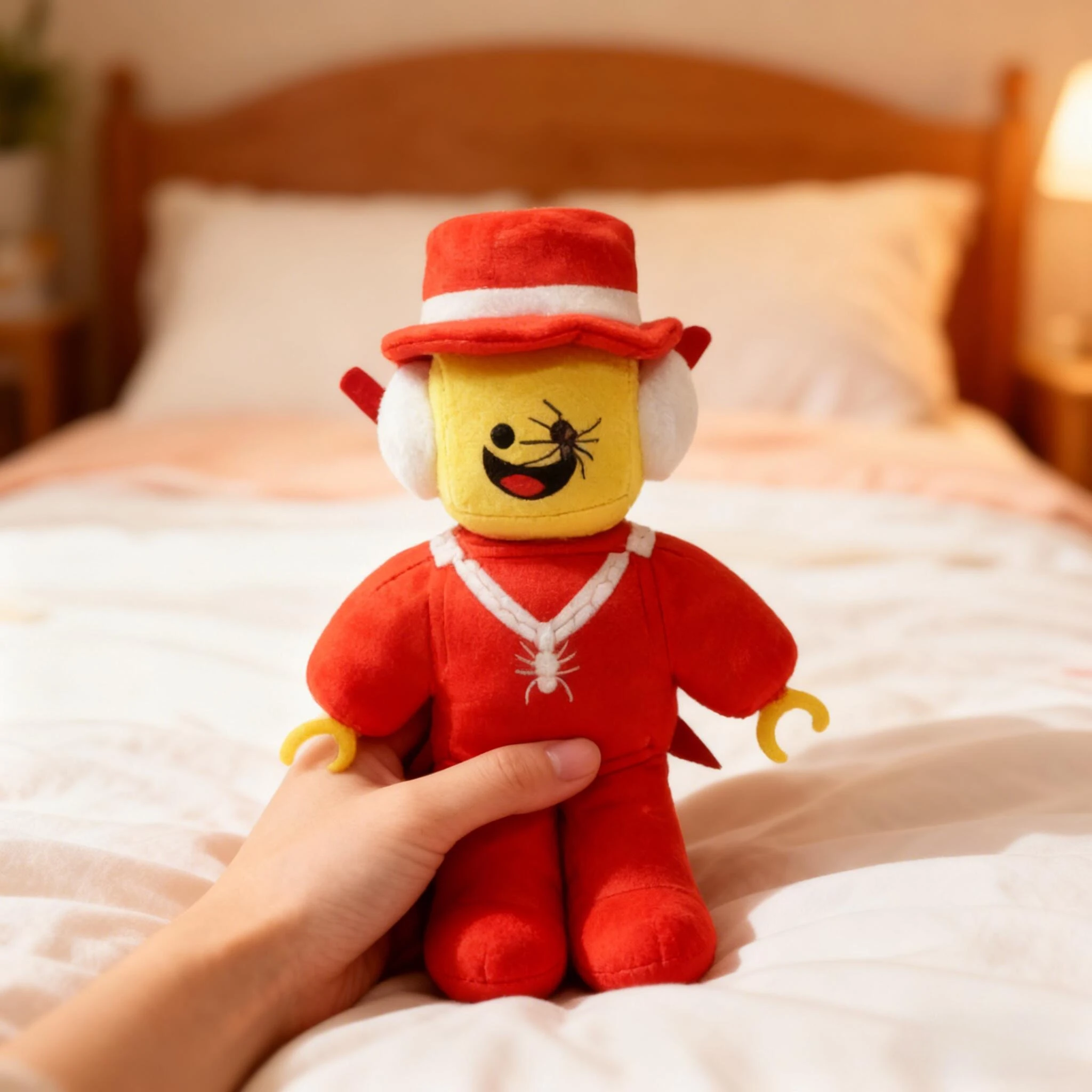 @** جديد سرقة الدماغ Esok School أفخم سامي جانديل الفراولة الفيل بلوشي لطيف رقم. 9 هدية لمحبي لعبة الدمية المحشوة في المنزل #6