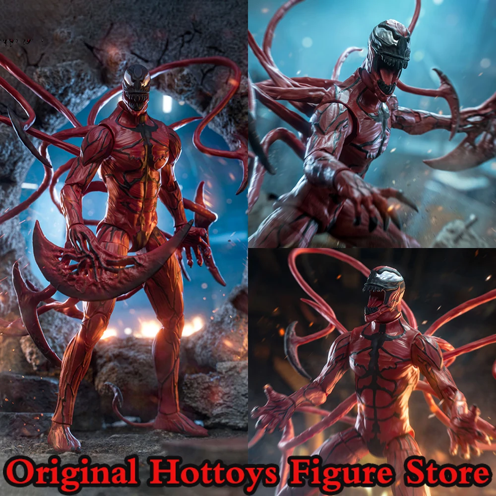 

In Stock 1/10 Scale Male Soldiers Carnage Super Villain About 22cm Full Set 7-inches Action Figure Doll Gifts Collection