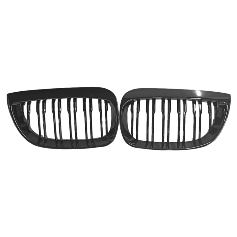 

2Pcs Front Bumper Grille Grill 51137077129 Car Front Bumper Grille 51137127228 for BMW E81 E87 1-Series M-Sport Model 2004-2007