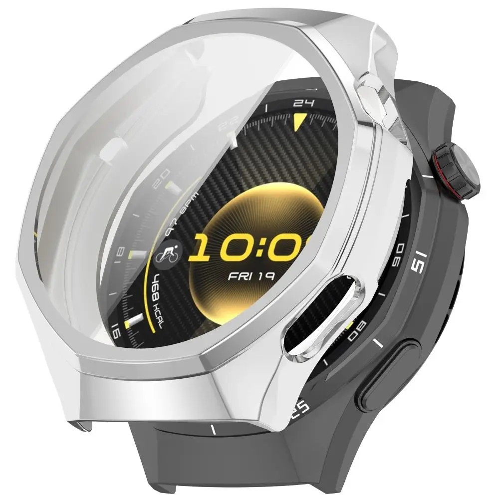 غطاء حماية كامل مضاد للخدش ومضاد للصدمات واقي للشاشة ممتص للصدمات من مادة البولي يوريثان لهاتف هواوي ساعة GT 6 Pro 46 مللي متر