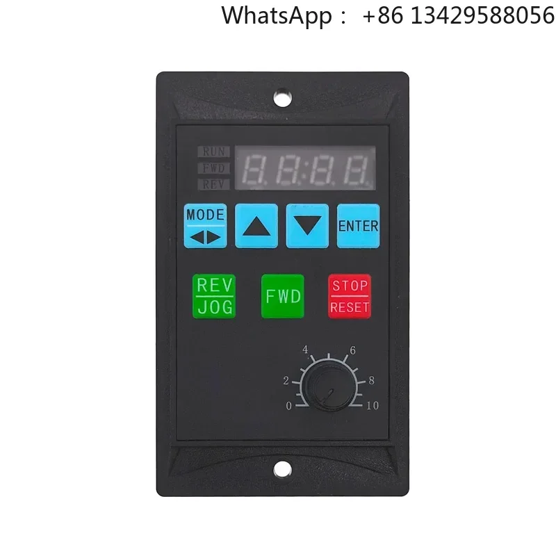 Frequency Converter Electric Inverter 1500W RS485 Add Motor Driver 0.75KW MCU Single Phase Input 220V 3-Phase Output 0.4KW 1.5KW