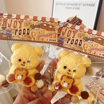 뜨거운 새로운 귀여운 버터 베어 짜기 장난감 Antistress 장난감 성인을위한 어린이 선물 Squish Antistress 발 Squishy 테이블 소녀 부드러운 장난감