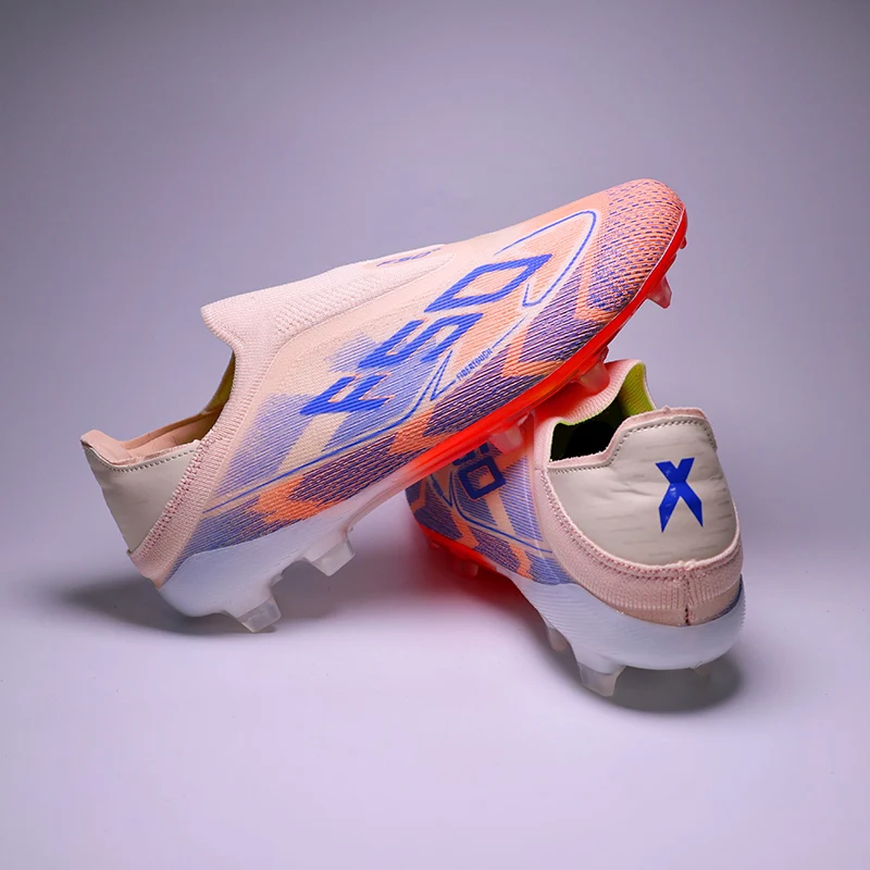 

Мужские футбольные бутсы без шнурков без шнурков, тренировочные футбольные кроссовки TF/FG для молодежи, футбольные бутсы для газона Chuteira Campo 35-45