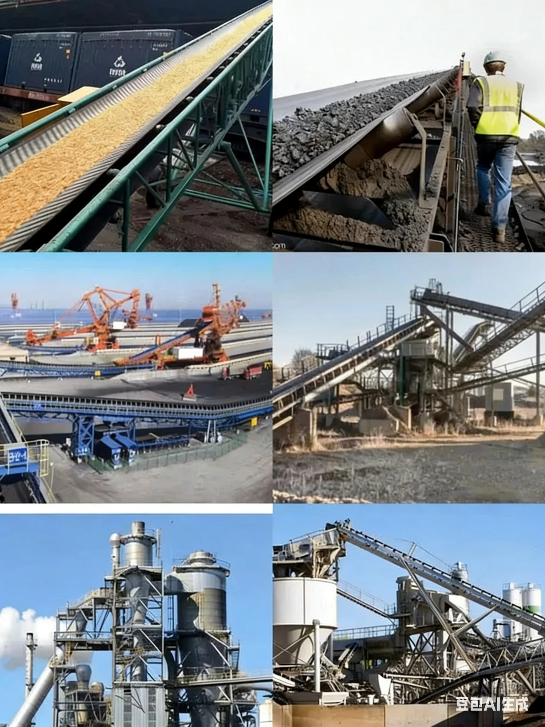 Picture 6: High Performance High-speed Grain Conveyor System, Corn Wrapping Conveyor