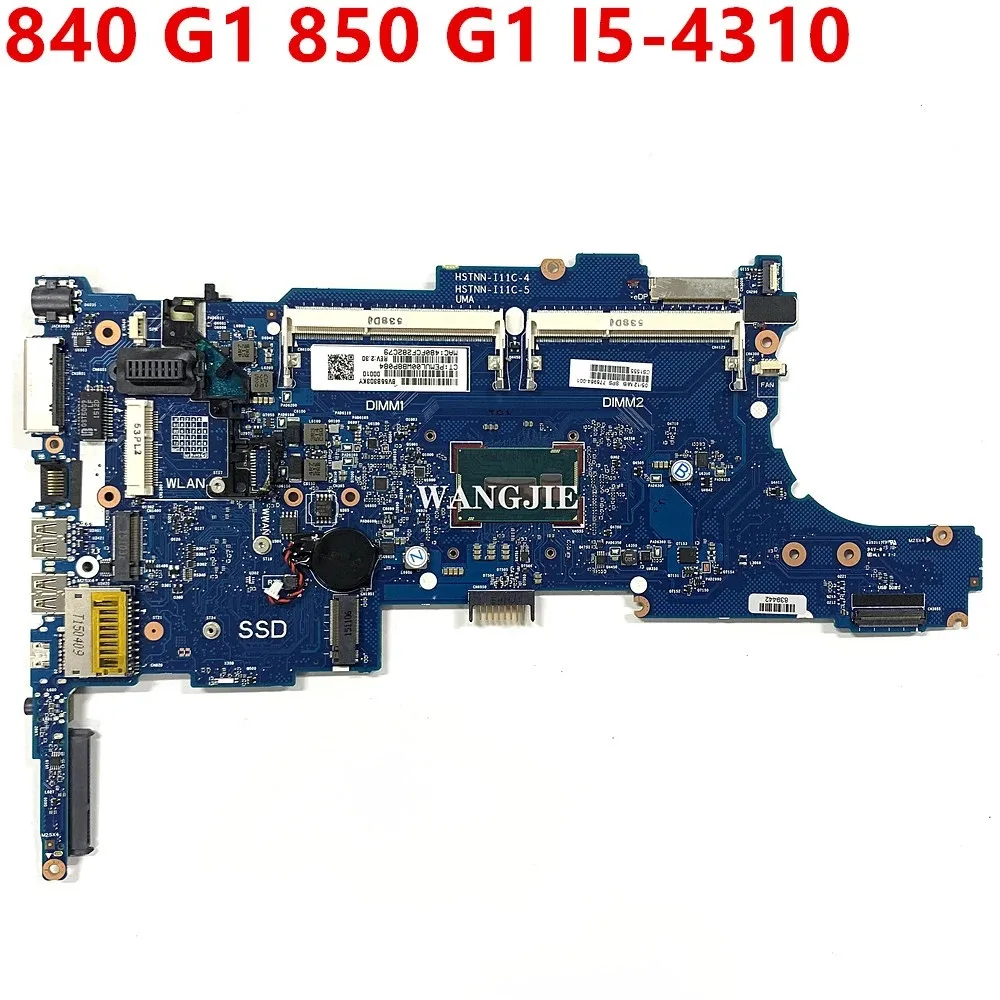 

730803-001 730803-601 778964-001 For HP EliteBook 840 G1 850 G1 Laptop Motherboard 6050A2560201 i5-4310 i5-4300 778964-601