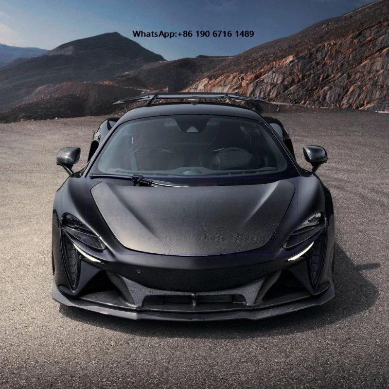 For 2023 Front Bonnet Car Accessories 3K Twill Carbon Glossy Finished t001