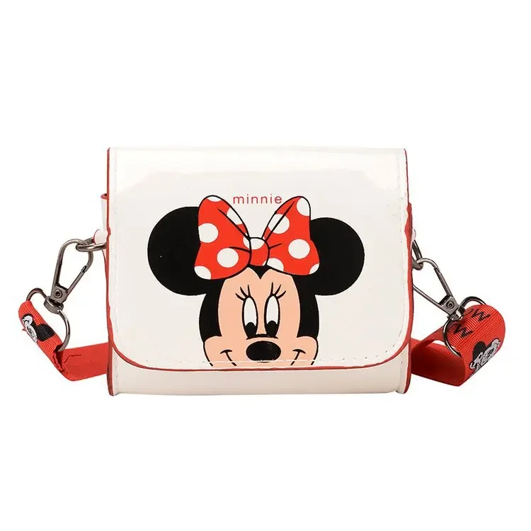 Disney children\'s small shoulder bag new Mickey mouse cute small bag PU messenger bag boy girl mini coin purse