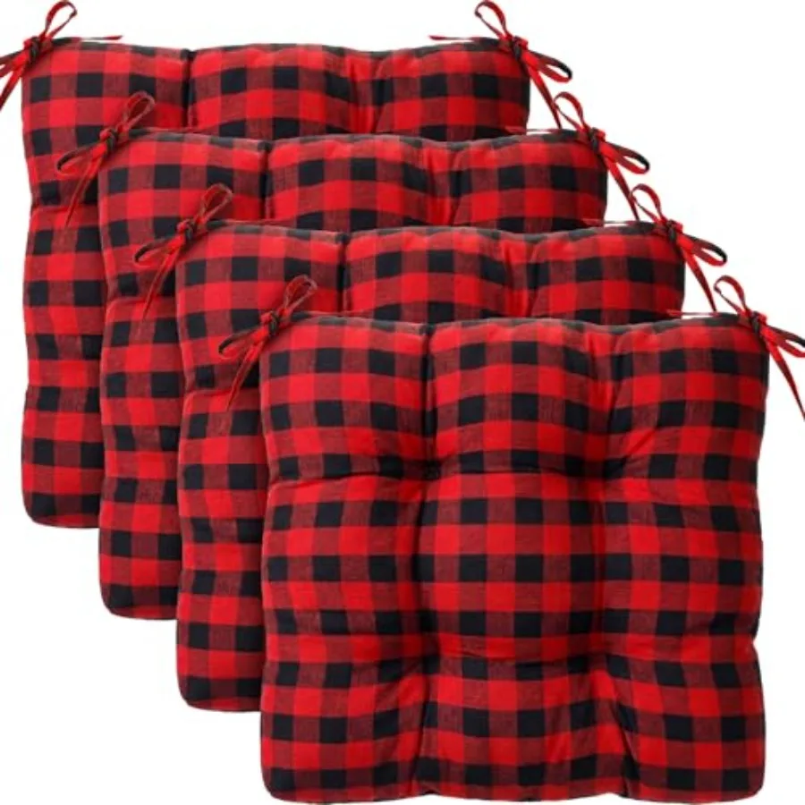 4 Pack Chair Cushions, 16