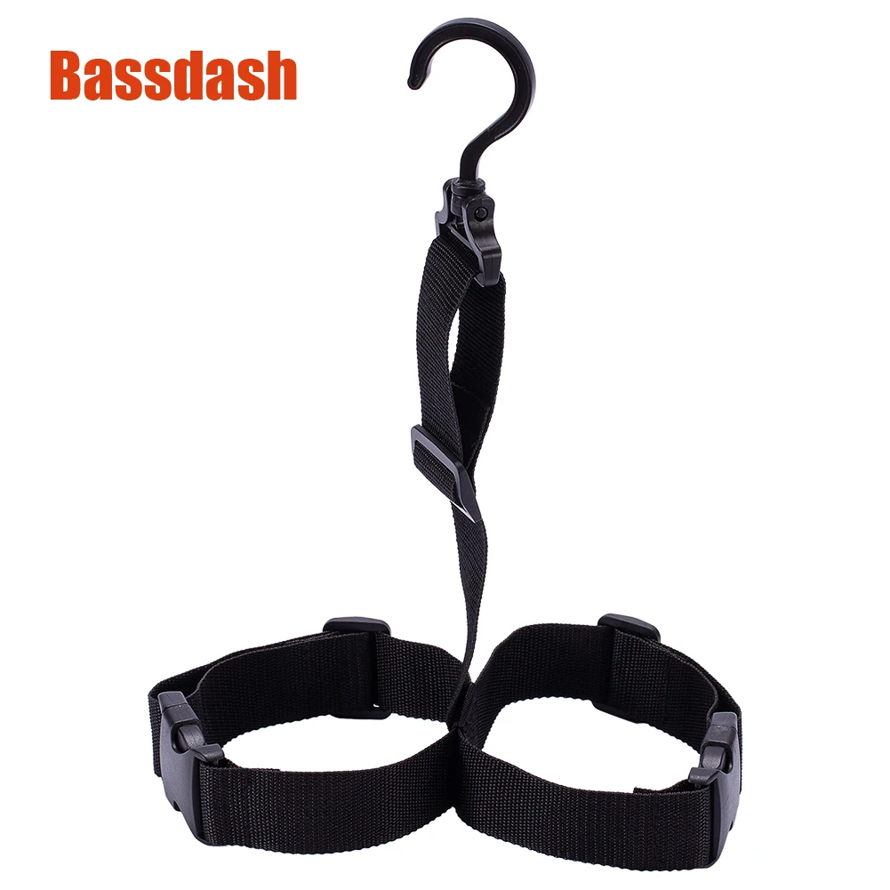 Bassdash Snow Rain Boot Hanger Drier For Fishing Wader Adjustable Strap Storage Drying