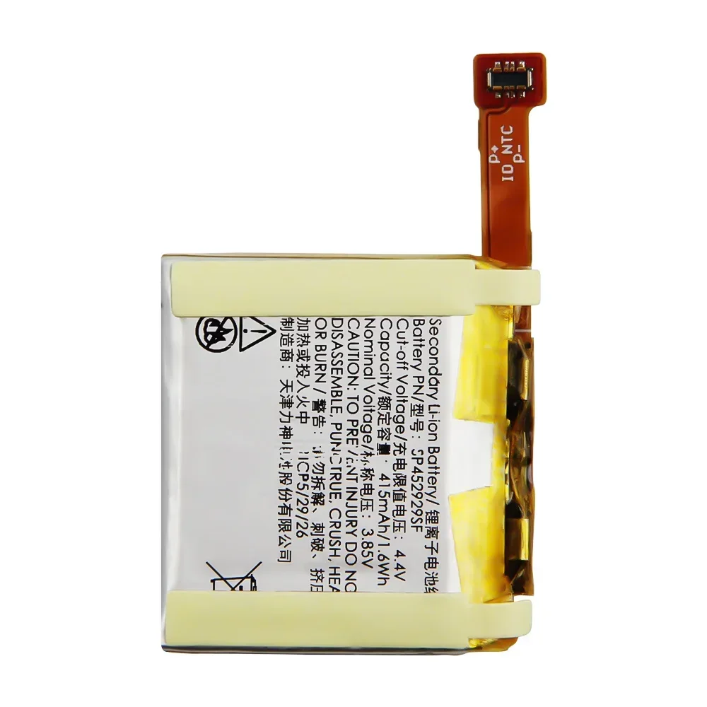 Replacement Battery SP452929SF For TicWatch Pro 4G Tic S2 / Bluetooth Version Spare Battery High Quality Batteries With Tool