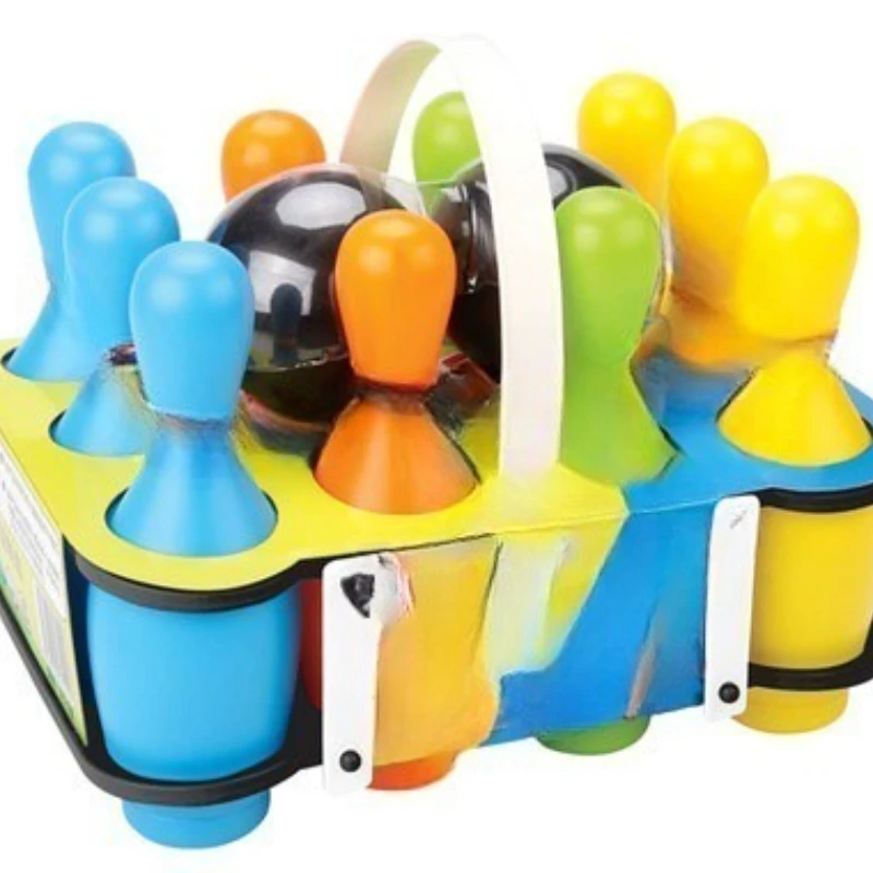 

Fun Bowling Toys Outdoor Team Building Props Baby Solid Ball Children's Indoor Parent-Child Games Interactive Boy