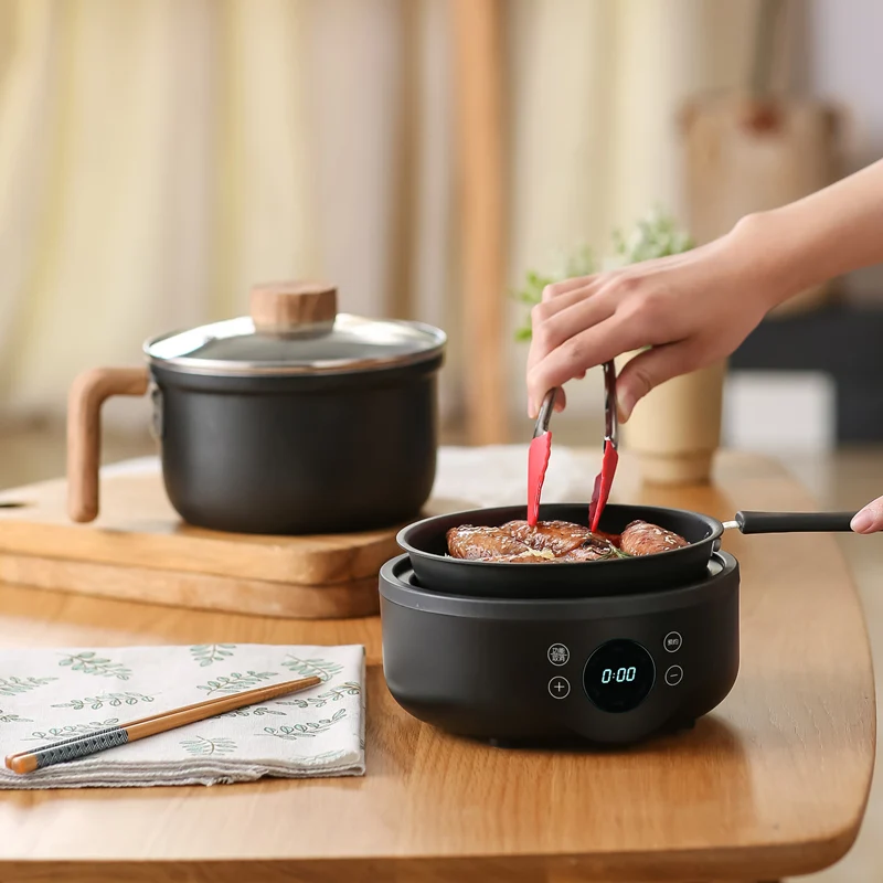 

Rice Cooker Soup Cooking Rice Dual-Use Rice Cooker with Steamer Steaming and Frying All-in-One Pot Small Household Appliances