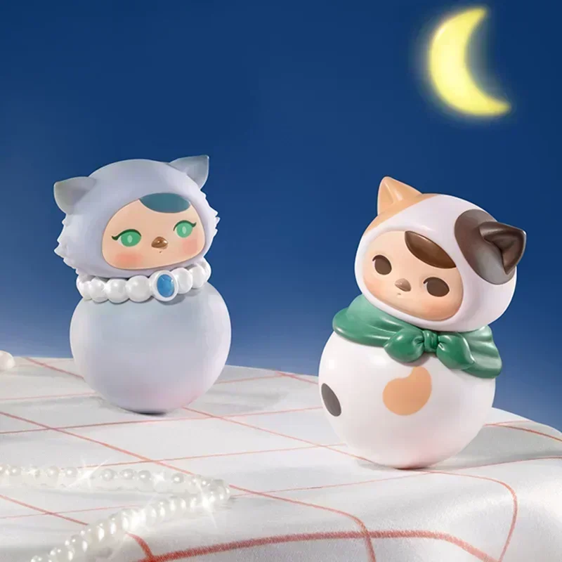 

POP MART Pucky Rolp Potp Kitty Series Mystery Box Blind Box Toys Surprise Cute Action Figure Model for Birthday Gifts
