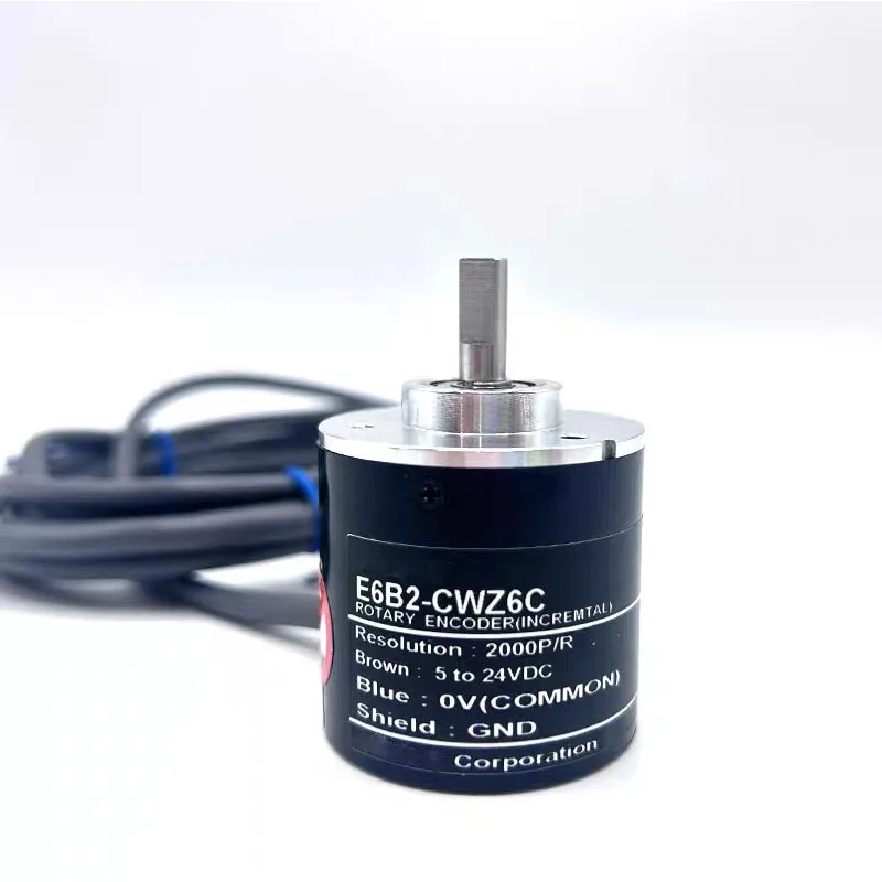 E6B2CWZ6C Optical Rotary encoder with 2m line 600 500 400 360 200 100 60 40 30 20P/R 5-24V