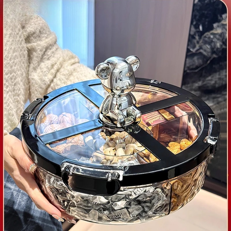 

High-end exquisite and high-value living room coffee table household snacks fruit plate