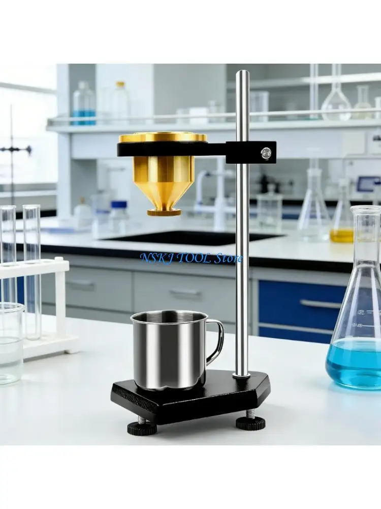 L8RC Brasses Viscosity Cup for High Precisions Flows Time Measurement in Laboratory