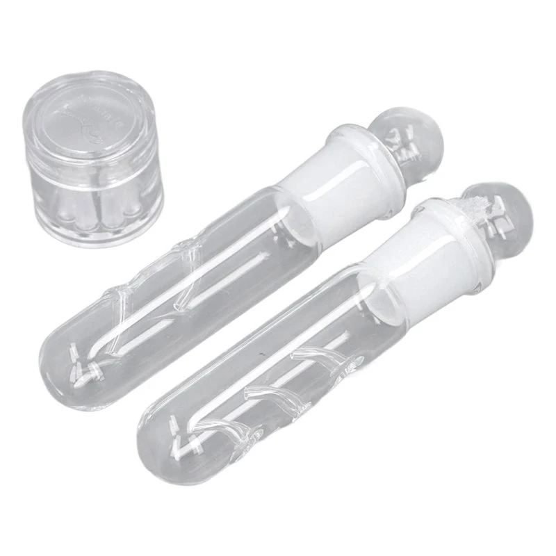 ABVS Safe For Young Shrimp Planaria Trap For Aquariums, Transparent Glass With 2, 3, 8 Hole Acrylic Options