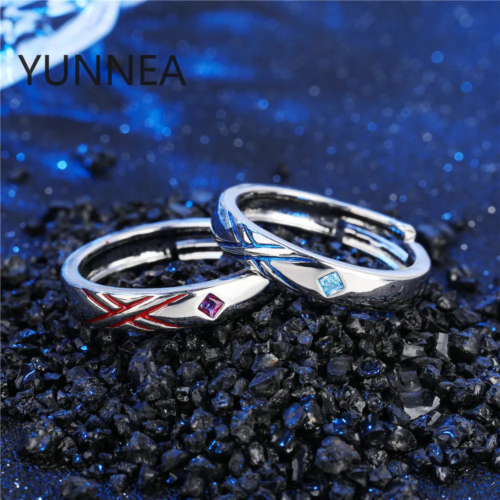 Anime DARLING in the FRANXX Ring National Team 02 Neutral Adjustable Couple Ring