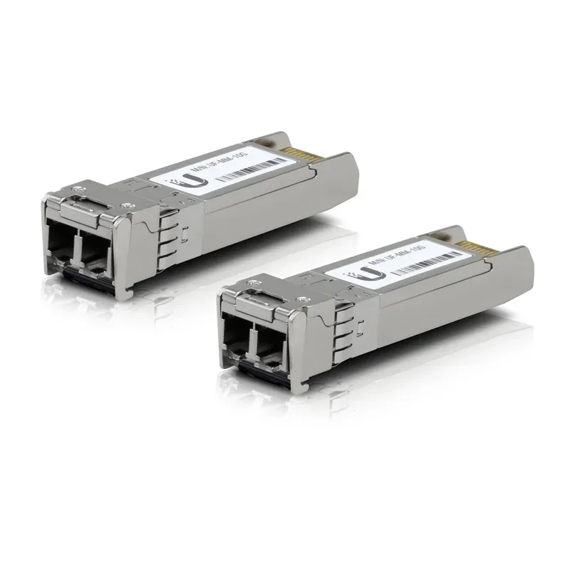 

UBIQUITI UF-MM-10G SFP + модули и кабельное соединение для 300 м, 10 Гбит/с, UFiber модули и LC многомодовый волоконный кабель 2 упаковки