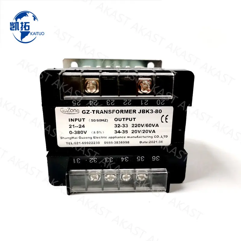 Imagem -06 - Transformador para Compressor de ar Acessórios Jbk3180va Jbk3110va Jbk3190va Jbk31-100va