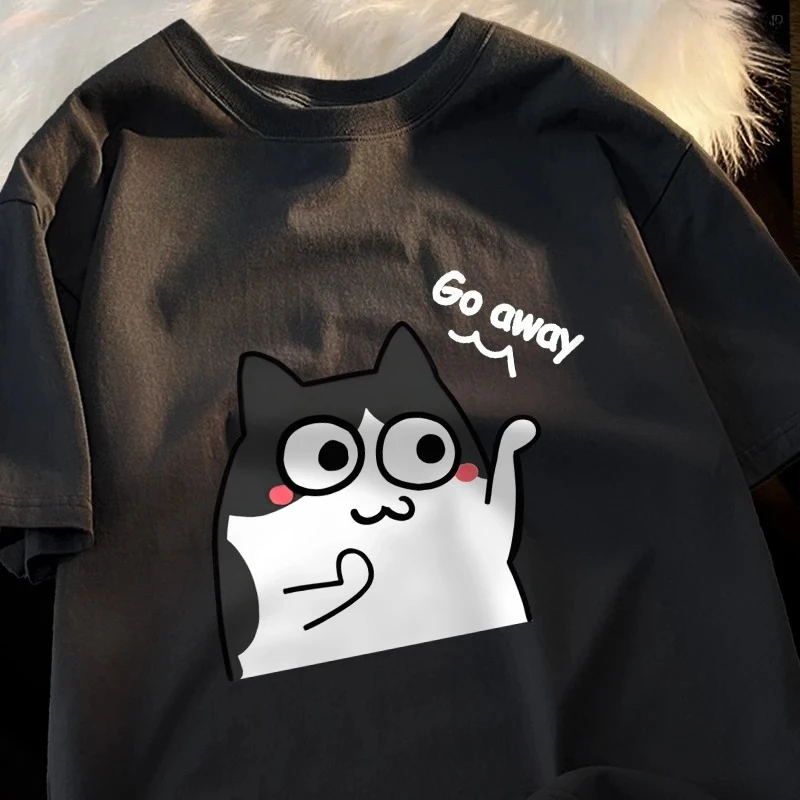 Go Away Cartoon Cat…