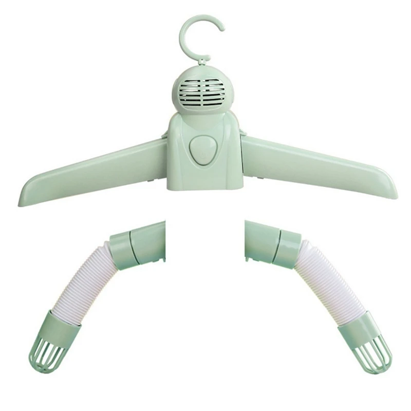 

Portable Drying Clothes Hanger Garment Dryer Warm Air Clothes Dryer Business Trip Artifact US-Plug