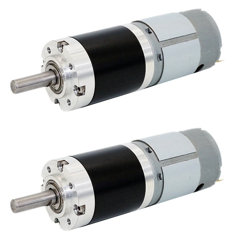 Promotion! 2X 385 Planetary Gearbox Miniature DC Deceleration Motor Speed Regulation Low Noise Small 24V Motor Accessories 372 R