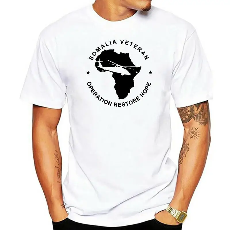 2024 New Summer Fashion Cool Tee Shirt  Somalia Veteran T-Shirt 1516 Casual T-shirt