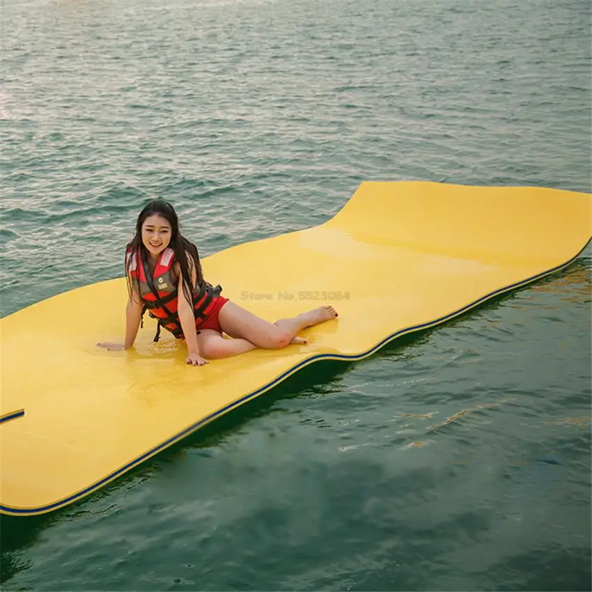 

2.7m*0.9m Outdoor Water Blanket Water Floating Bed Pad Water Blanket Viewseaborne The Softest Water Float Mat surfing Sponge Mat