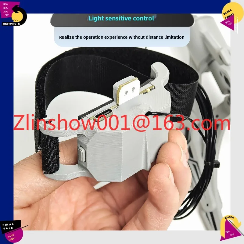 Drone universal light control mechanical claw, gripper outdoor rescue airdrop thrower