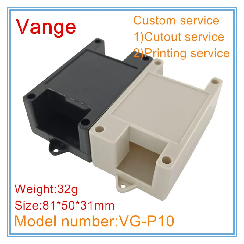 Vange PLC PCB junction box 81*50*31mm ABS plastic project box