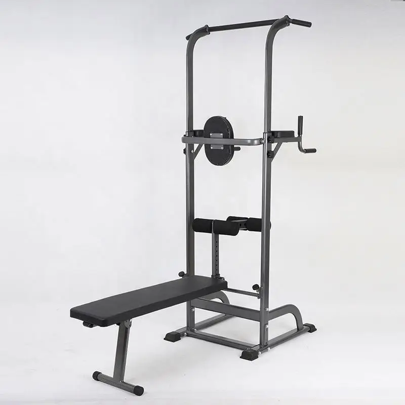 

Indoor Fitness Home Gym Equipment Power Tower With Weight Bench Chin Pull Up Dip Bars Gymnastics Parallel Bars 2025 New