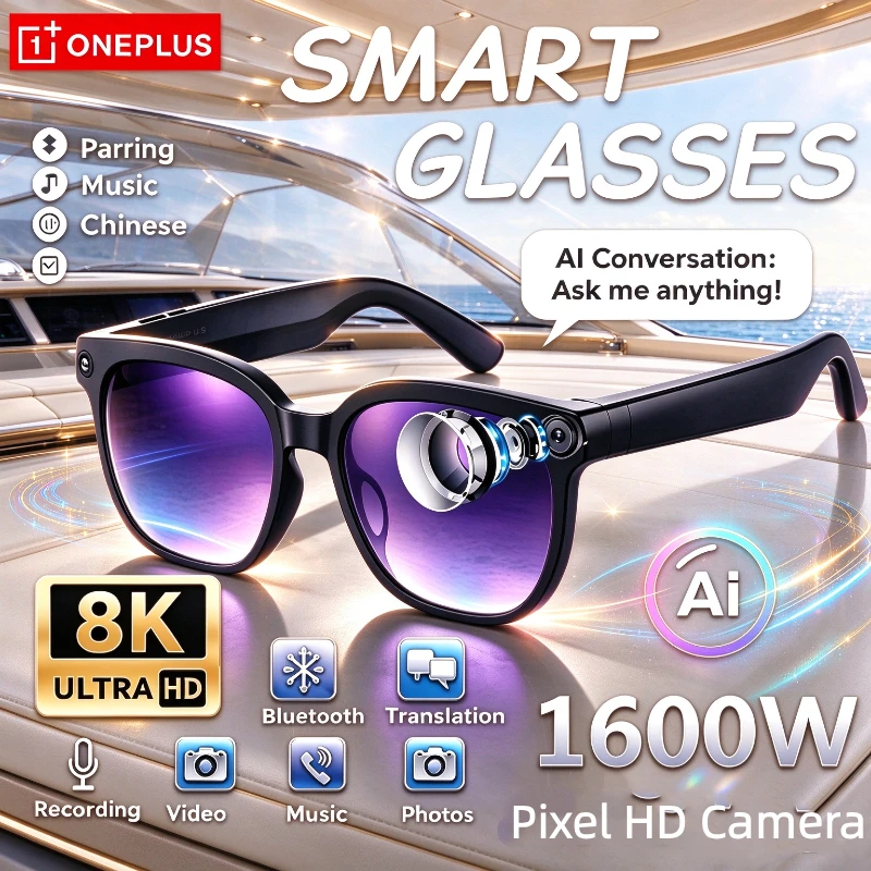 OnePlus Smart Sunglasses Camer - Smart Glasses Lens recension och pris